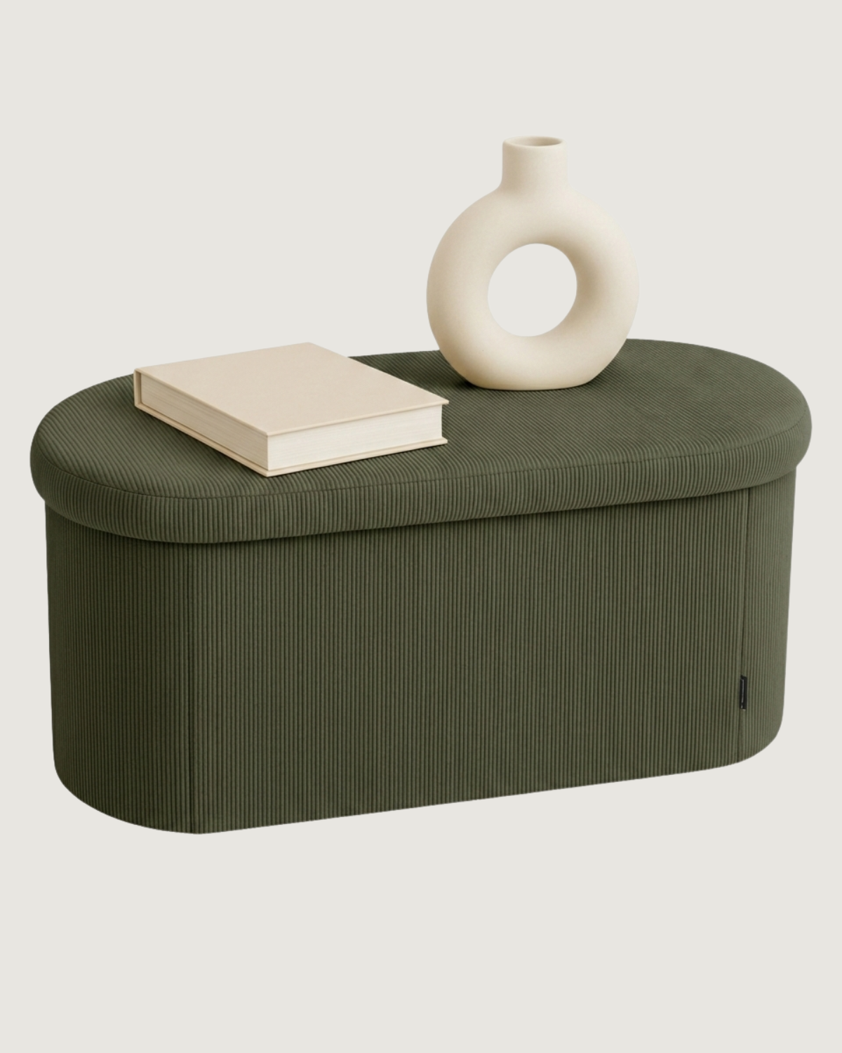 Banco de almacenaje de pana - DUCKY